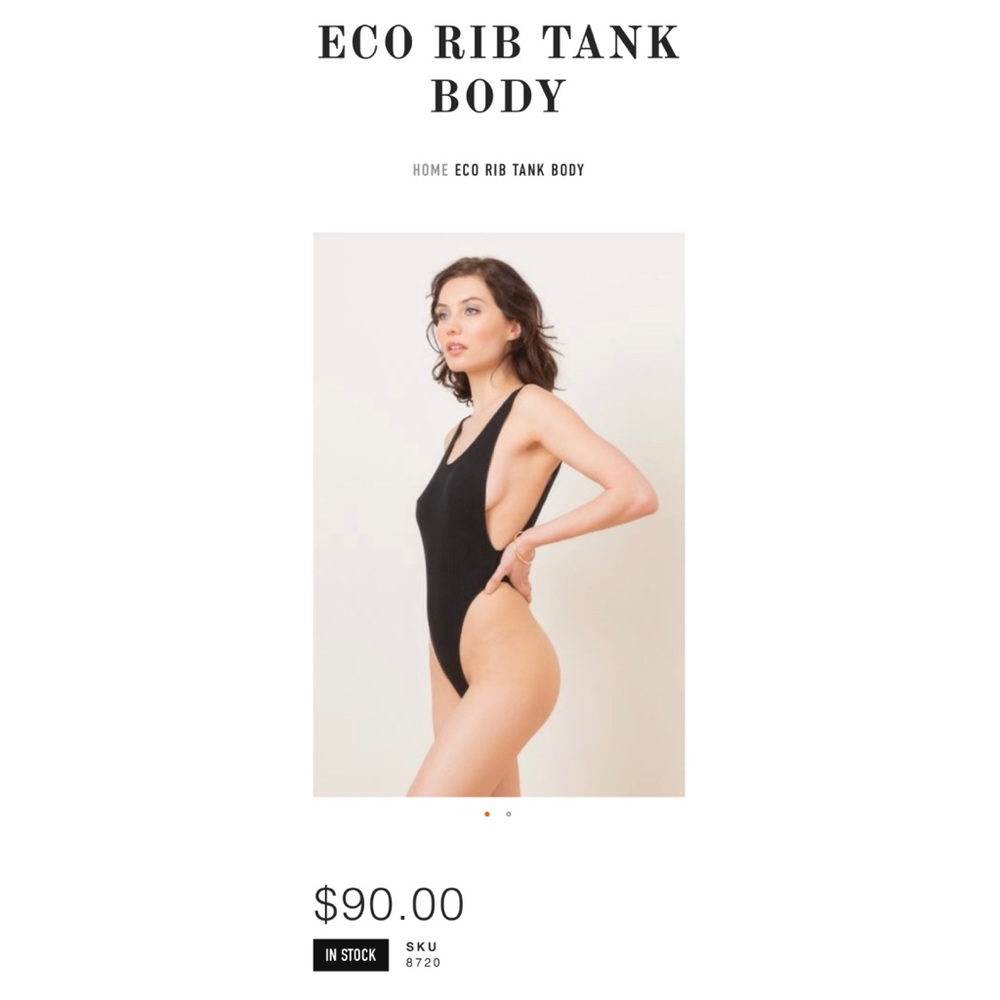 Only Hearts eco body tank